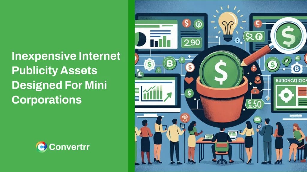 Inexpensive Internet Publicity Assets Designed For Mini Corporations