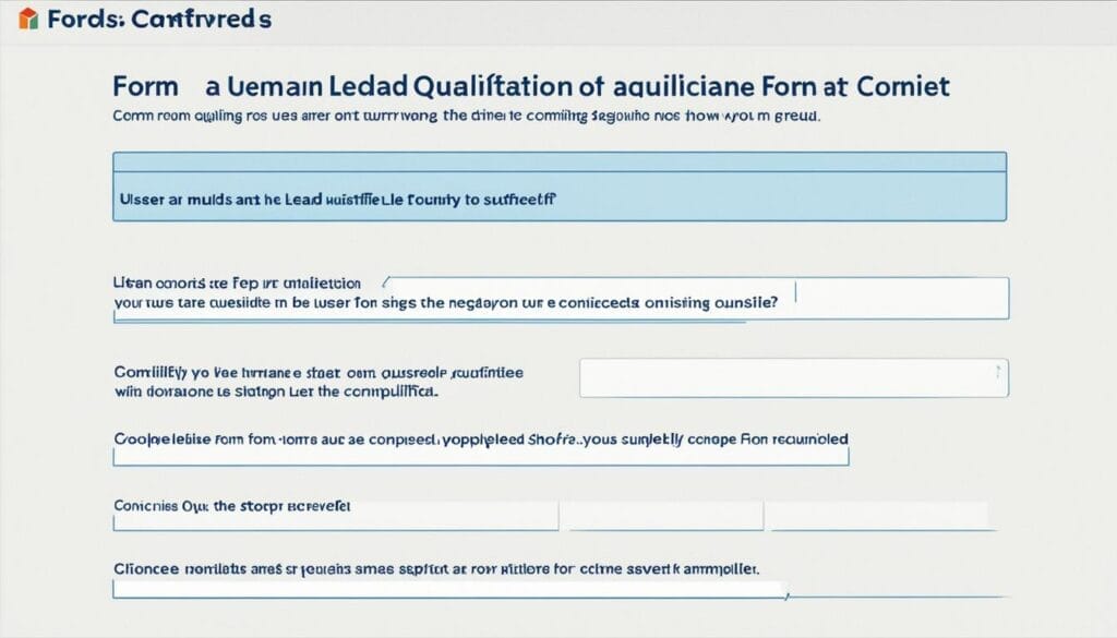 Multi-Step Forms Lead Qualification