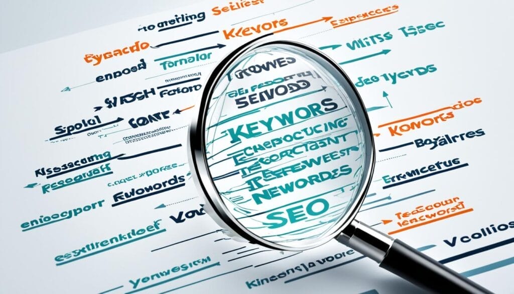 keyword selection